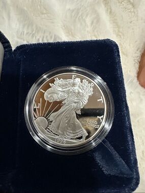 1996 American Silver Eagle Proof $1 – 1 oz .999 Silver w/ Box & COA